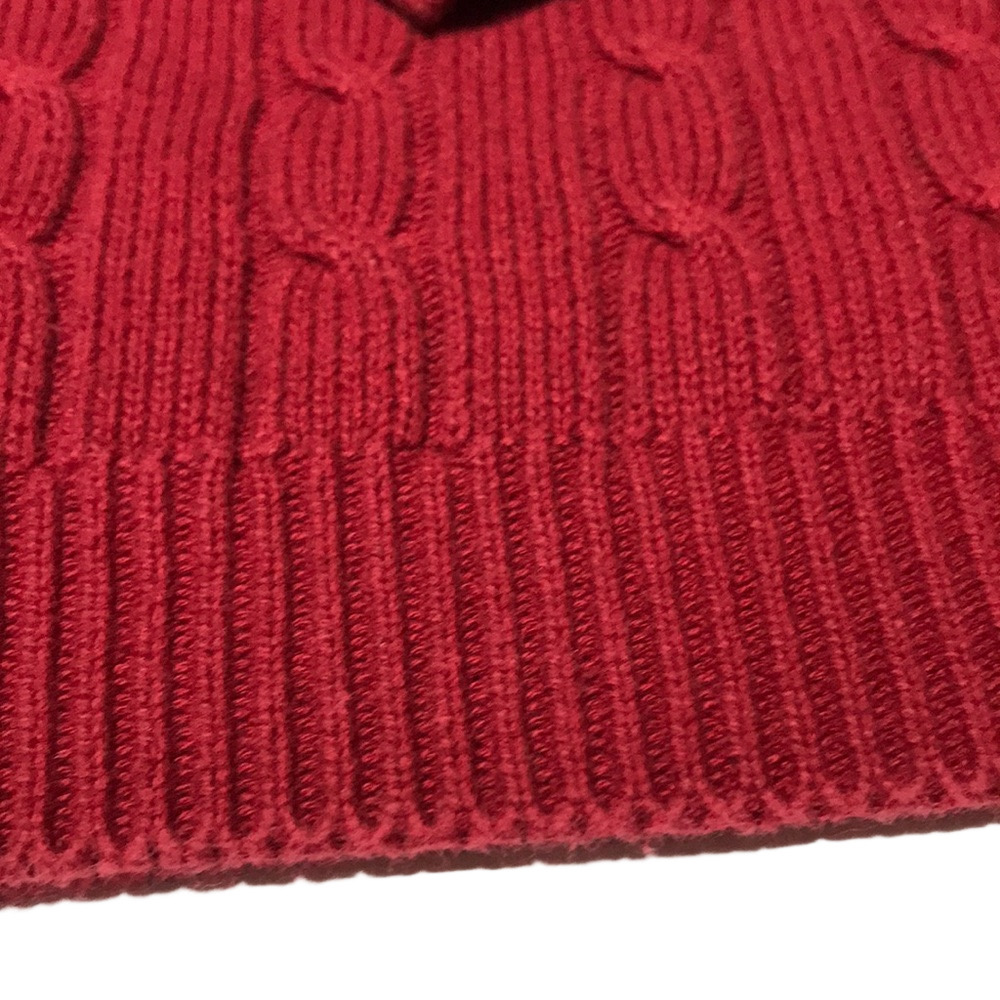 HUNT CLUB COLLECTION—VTG—Men’s Chunky Red Cable-Knit Crewneck Sweater—Size XL - Picture 9 of 12